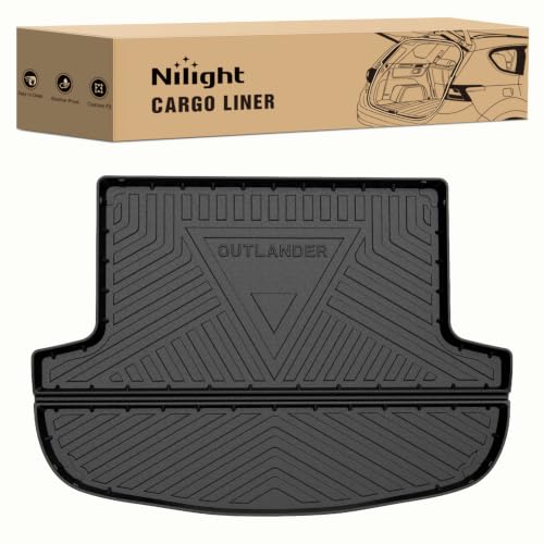 Image of Nilight Cargo Mat for Mitsubishi Outlander Without Subwoofer 2016-2021