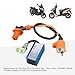 GOOFIT Modified 6 Pin CDI Racing Ignition Coil Set Replacement for Yerf Dog GY6 50cc 60cc 80cc 125cc 150cc 139QMB 152QMI 157QMJ Engines Go Kart ATV Scooter Dirt Bikes