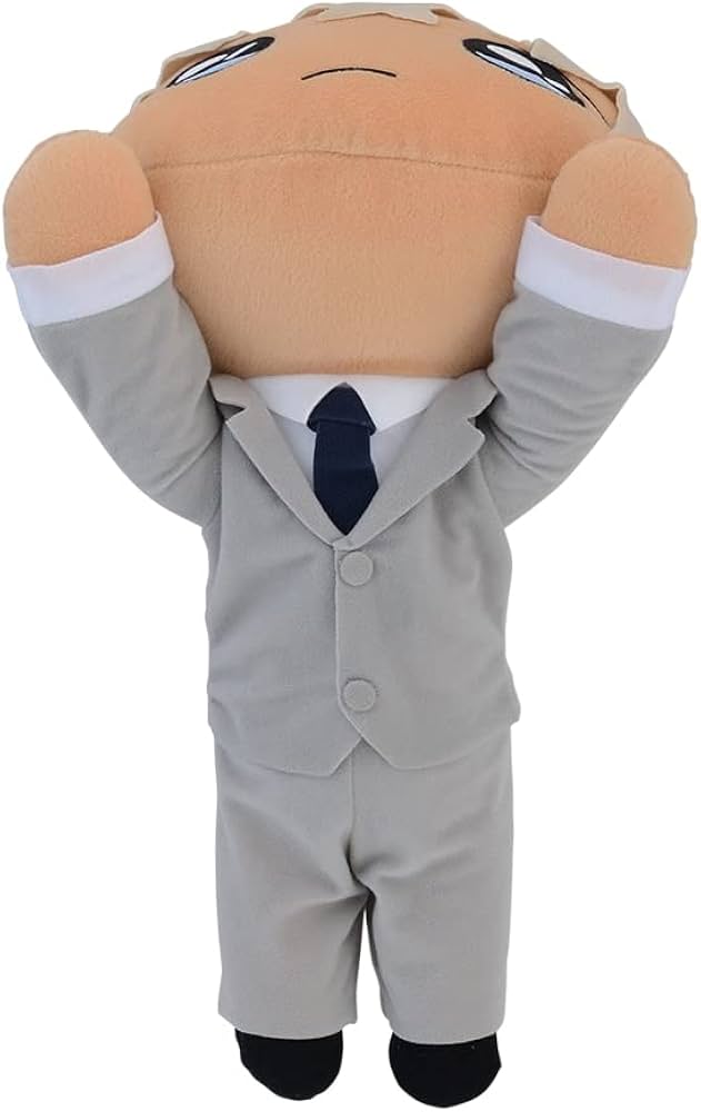 Amazon.co.jp: JAIA 名探偵コナン 寝そべり メガジャンボ ぬいぐるみ