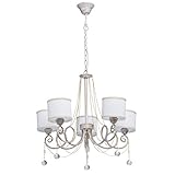 DIMENSIONS: Hauteur: 96 cm Diamètre: 60 cm Poids: 2,30 kg. La longueur de suspension peut être écourtée!