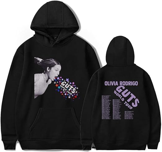 IOELOVEO Fan 90s Hoodie Vintage Graphic Sweatshirt Fashion Soft Women Sweatshirt - Large - Black