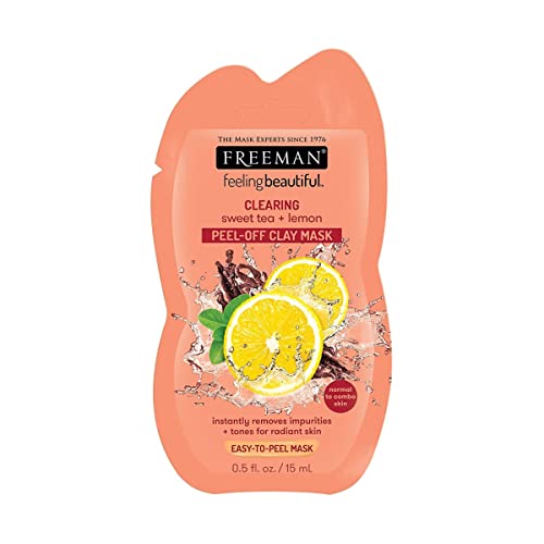 Freeman Limited Edition Gift Bundle, Facial Mask Variety Pack: Purifying Clay, Detoxifying Charcoal, Oil-Absorbing Mud, And Exfoliating Peel-Off Beauty Face Masks, Travel Mask Set, 6 Count #TOP4