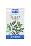 Alvita Tea Bags, Bilberry, Caffeine Free, 24 tea bags (Pack of 3)
