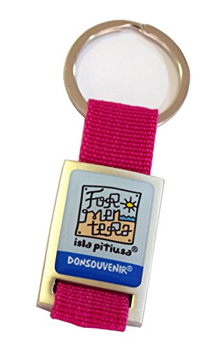 Donsouvenir portachiavi formentera (fuchsia)