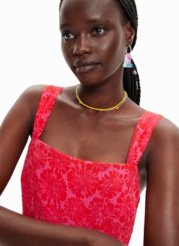 Desigual Women's Woman Woven Dress Straps3