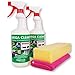 Produktbild ABACUS® 2x 750 ml Wega Clean - Werkzeugreiniger Gartenreingier Fettlöser Nikotinentferner Rußentferner Insektenentferner-Reiniger + Tuch und Schwamm (7377)