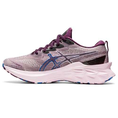 Comment différencier les chaussures de course pour route et les chaussures de course pour trail ? chaussure ASICS Novablast 2 LTD Chaussure de Course sur Route pour Femme Gris Rose 39.5 EU