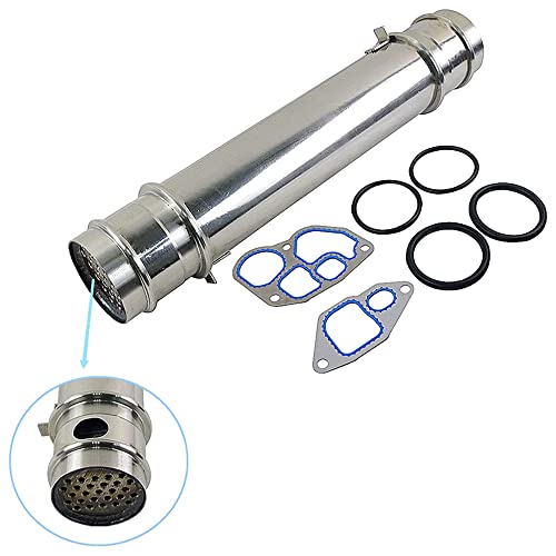 Geluoxi Eby-430358A-0498 Replacement Oil Cooler With Gasket And Seal Kit For Maintaining Engine Performance And Ideal Temperatures, Select Ford Models #TOP1