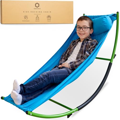 ODOXIA Kids Sensory Rocking Chair | Sensory Floor Rocker | Kids Rocking Chair | Special Needs Child | Calm Down Autism Equipment Ages Toddler Teeter Totter | Playground Equipment | Seesaw Rocker
