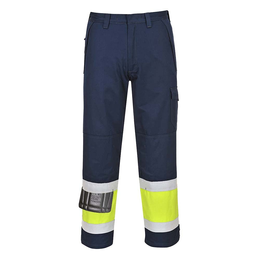 Portwest odzież robocza męskie spodnie Hi-Vis Modaflame