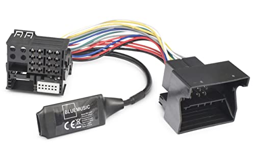 BlueMusic Adaptateur de musique Bluetooth compatible avec Audi A4 B8 A5 8T/8F Q3 Q5 avec radio Chorus Concert Symphony