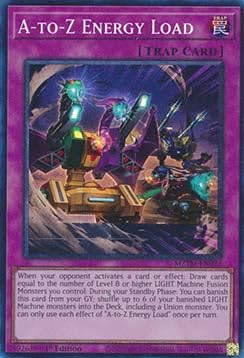 A-to-Z Energy Load (V.2) MZTM-EN024 Collectors Rare Englisch Near Mint 1. Auflage - Maze of The Master - mit ReCollectibles-Versandschutz - für Yu-Gi-Oh!
