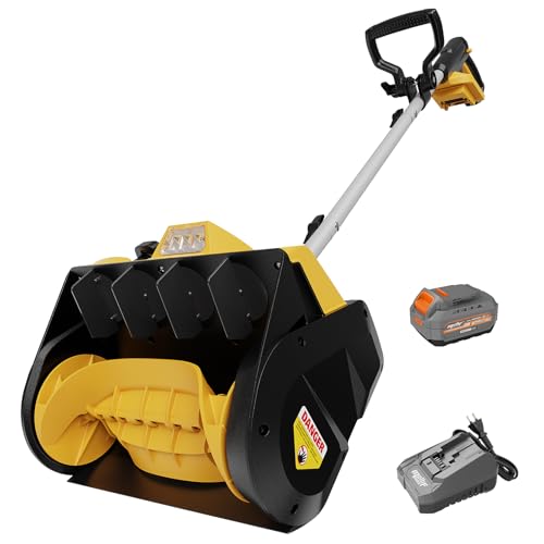 Brushless Snow Shovel with LED & Battery