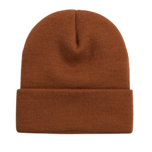 Image of ZOORON Beanie for Men Women Slouchy Winter Beanie Hats Cuffed Skull Caps