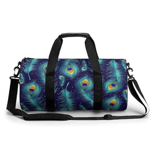 Sac de sport gym et voyage 45x23x23cm Couleur des Plumes pour week-end et rando