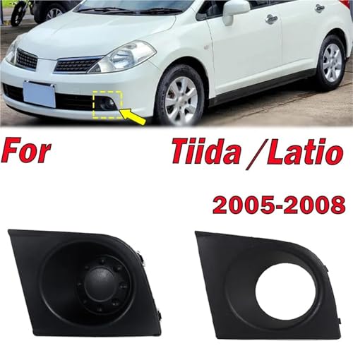 Accessoires automobiles Nissan Tiida Latio 2005-2008 entourage de feu antibrouillard bleu