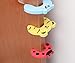 6PCS / Set Sicherheitstürstopper Unterschiedliches Design Baby Kind Rand Eckschutz Schaumtür Störsender Fingerschutz Stopper