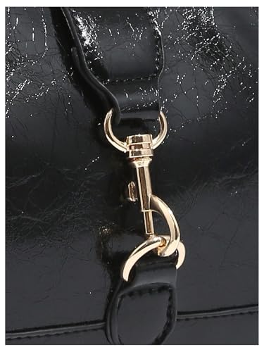 Women's Retro Vintage Zipper Shoulder Bag Adjustable Strap Elegant Underarm Purse Hobo Handbags3