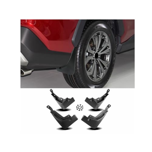 Image of 2025 RAV4 Mud Flaps Splash Guards for 2025 Toyota RAV4 Accessories No Drilling /Tape Mudflaps Wheel Liner Fenders Compatible with 2019-2023 2024 2025 Toyota RAV4 Hybrid LE /XLE /Limited /XLE Premium