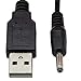 USB 2.0 male to 3.5mm 5V DC Power Cable Barrel Connector Jack Plug - WDLLC