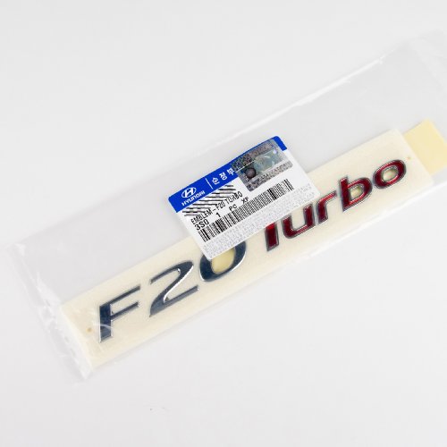 Image of Hyundai F20 Turbo Tail Gate Emblem - Genuine OEM Part by Mobis 86311-3S200