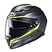 Produktbild HJC Helmets Herren Nc Motorrad Helm, Schwarz/Gelb, L