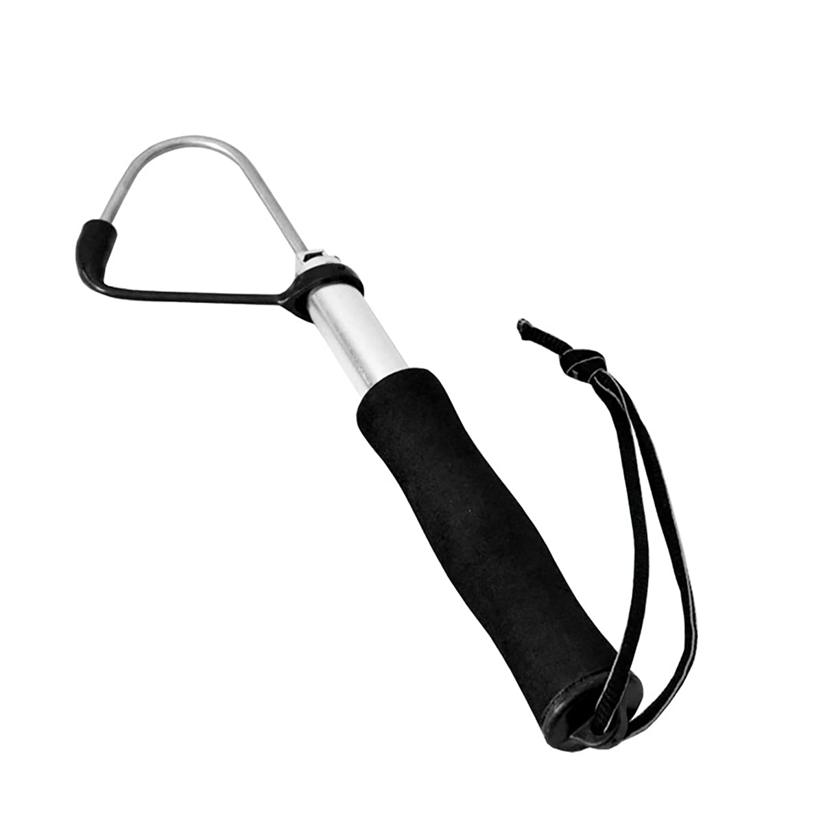 60/90cm Teleskop Versenkbare Fisch Gaff Edelstahl EIS Meer Angeln Edelstahl Eva Speer Haken Anzugehen