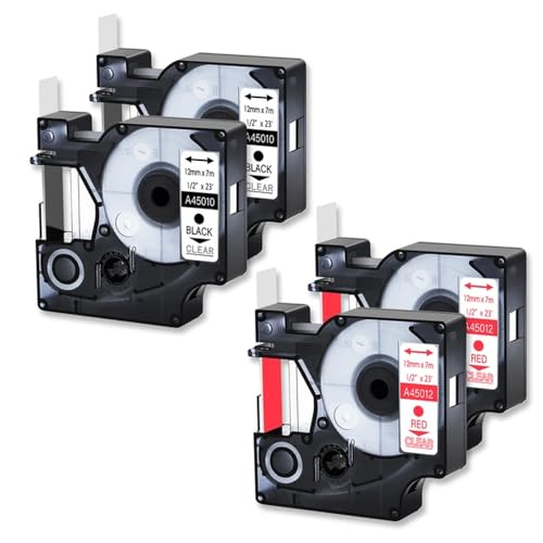 4pcs d1�e�[�v�ƌ݊����̂���J���[���x��4501045013 12mm���[�x���}�l�[�W���[�p�̕W�����{��100 120p 260p(Combination B)