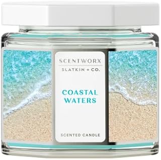 Scentworx 14.5 oz Coastal Waters 3-Wick Jar Candle by Slatkin & Co