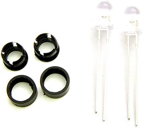 RC Lights 5290W Constant 5mm White Led Pair