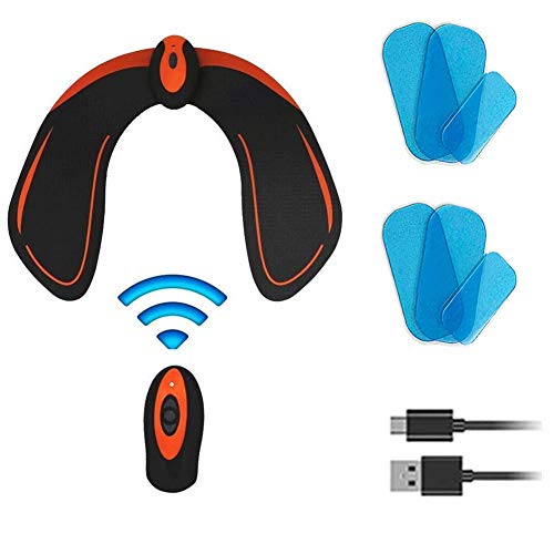 JUNBESTN EMS Hips Trainer, Buttocks/Hips Trainer Muscle Toner, Butt Lifting Buttocks Enhancement Device, Smart Fitness Training Hips Shaping Equipment