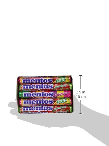 Mentos Fruit Variety - 1.32Oz Rolls - 15 Ct., 19.8 Ounce #TOP5