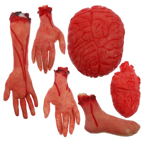 Fiesta de Halloween sin adornos rotos gracias a las partes de cuerpo de silicona reutilizables