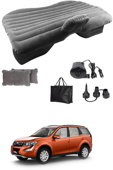 AYW Car Air Inflatable Car Bed Mattress Airbed Overnighter Silver 263 for Tourism Outdoor Camping Swimming Pool for Mahindra XUV 500 Silver/Grey Color (B0BT9P6352) Amazon Price History, Amazon Price Tracker