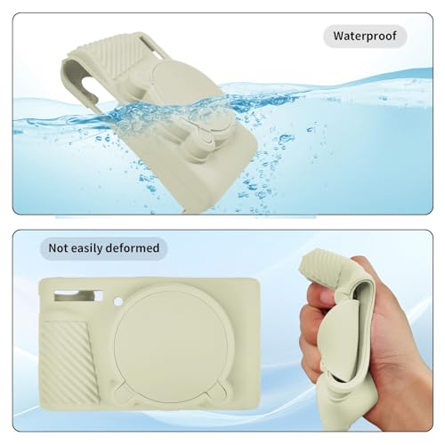 Funda Protectora Easy Hood para Canon PowerShot SX740/SX730 Beige miniatura 3
