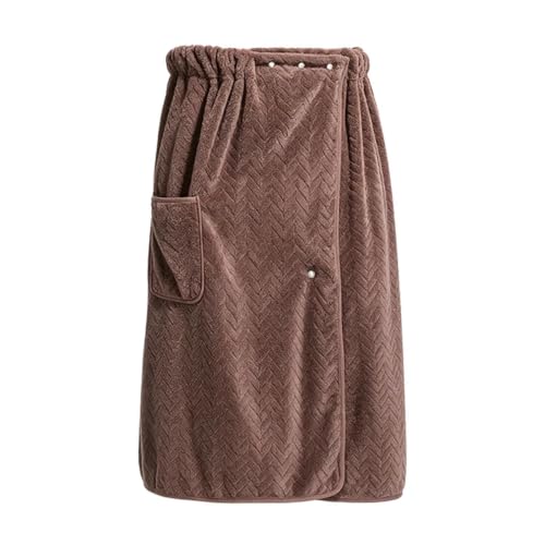 Serviette de sauna homme grande taille drap de bain 155x182cm avec poche