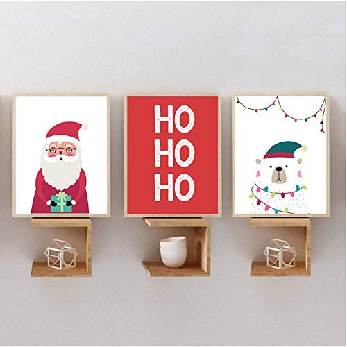 Affiche de Noël pour chambre enfant : une déco magique 50x70cm