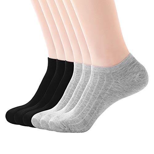 Image of ROSEHONEY Womens Socks Low Cut Ankle Athletic Thin Cotton Casual Short Socks 6 Pairs