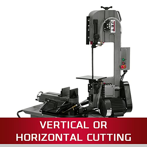 Jet Hvbs-710S, 7" X 10-1/2" Belt-Driven Mitering Bandsaw, 1Ph 115/230V (413451) #TOP5