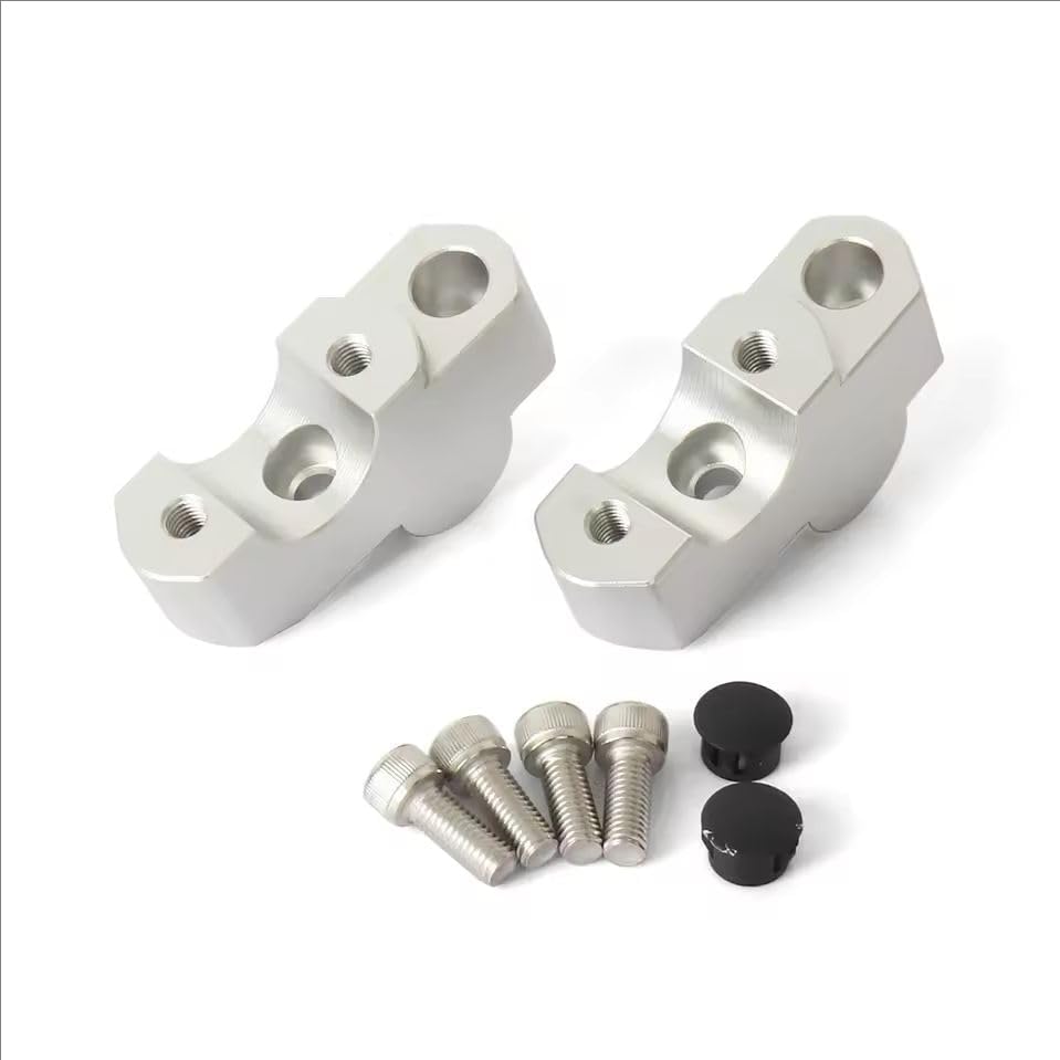 Motorcycle Accessories Fits for Street Triple 765R STREET TRIPLE 765RS 765 RS R Lift Move Back Clamp Handlebar Riser Silver Kit