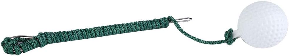 Golf Swing Trainer, Portable Practice Rope Ball with 1.6 Inch Ball and 43 Inch Rope for Beginners to Pros in Backyard Driving Range Indoor Use