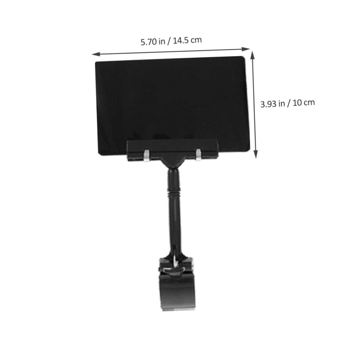 LALAFINA 18piezas Soporte De Carteles De Precio Clips Para Exhibición De Precios Supermercados y Tiendas