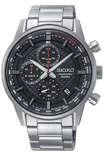 Seiko Herren-Uhr Quarz Edelstahl mit Edelstahlband SSB313P1