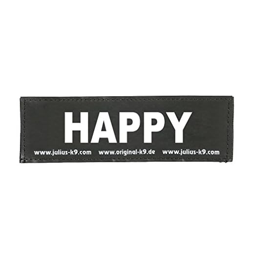 Julius-K9 Parches Fosforescentes, Intercambiables para los Arneses de Perro