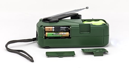 Radio Kaito V1 Voyager Solar/Dynamo AM/FM/SW Verde miniatura 5