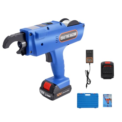 AGULIUM Automatic Rebar Tie Gun, 0.31’’-1.34’’ (8-34mm) Cordless Rebar Tie ...