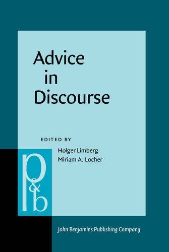Advice in Discourse (Pragmatics &d Beyond New Series)