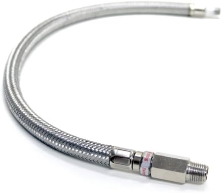 Viair 21 inch Stainless Steel Braided Leader Hose w/ Check Valve