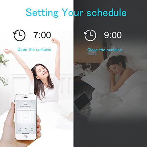 Smart WiFi Automatic Curtain Motor Track System - 8.2m Electric Curtain Opener for Home Automation, Remote Control, Compatible with Alexa & Google Assistant - Image 3