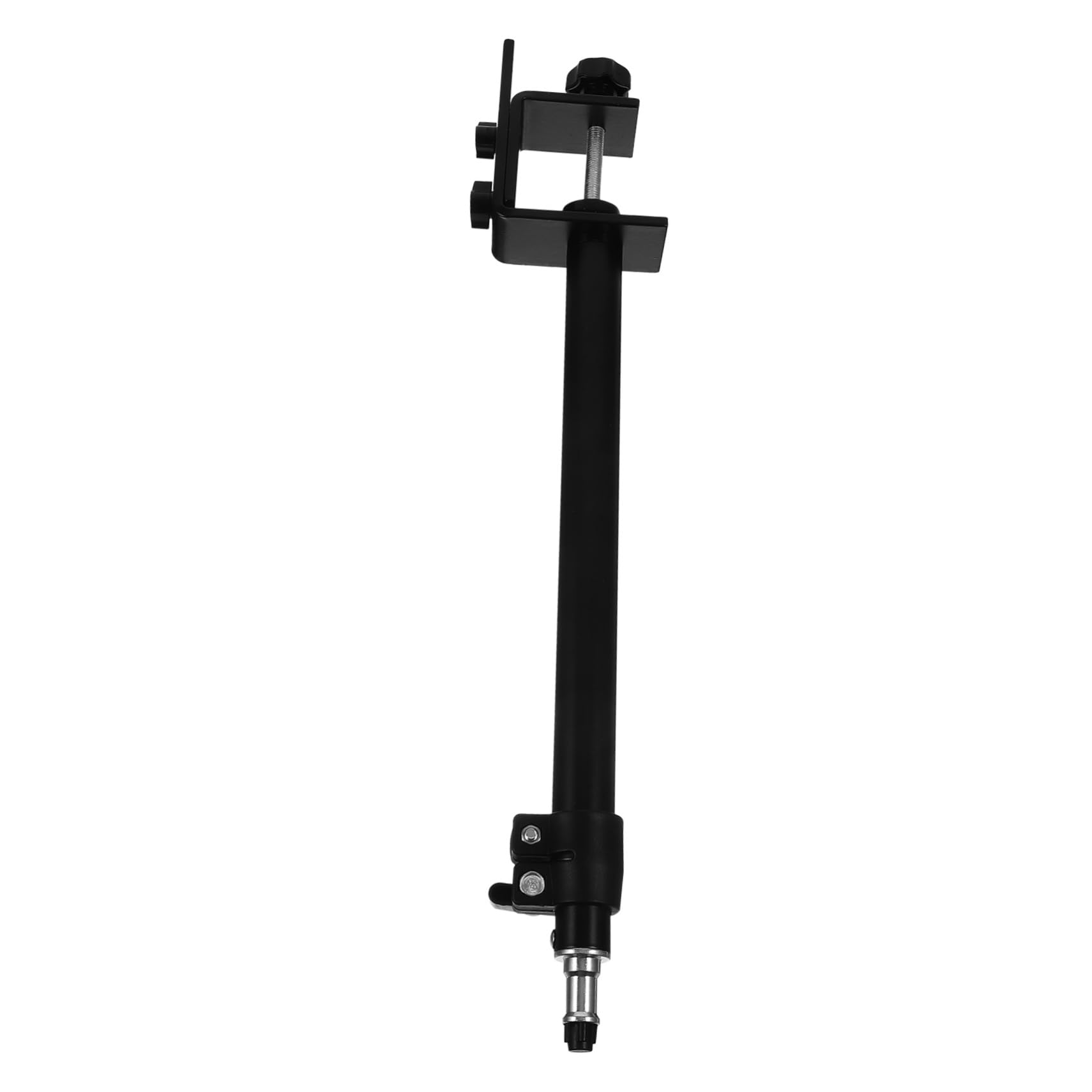Hemobllo Retractable Camera Desk Mount Stand for DSLR Video Light and Phone Holder Adjustable Height Compatible Lighting Equipment and Accessories